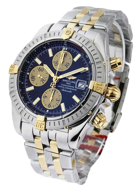 breitling two tone bracelet|breitling two tone watches.